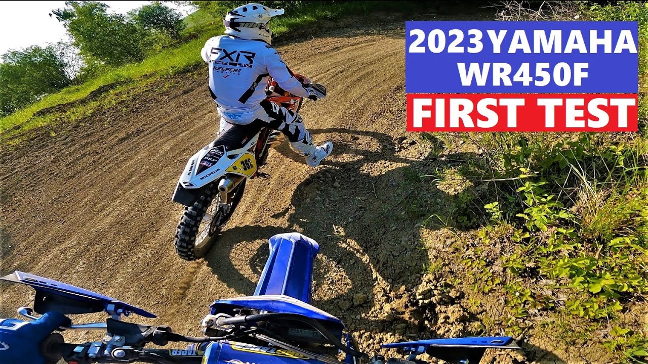 2023 YAMAHA WR450F - FIRST TEST