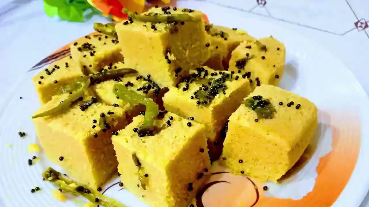 20 मिनट में बनाएं सुपर सॉफ्ट स्पंजी जालीदार ढोकला l Khaman dhokla recipe l Dhokla recipe
