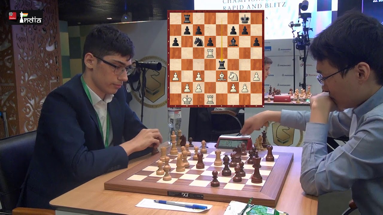 Alireza Firouzja vs Yu Yangyi | Petroff Defence