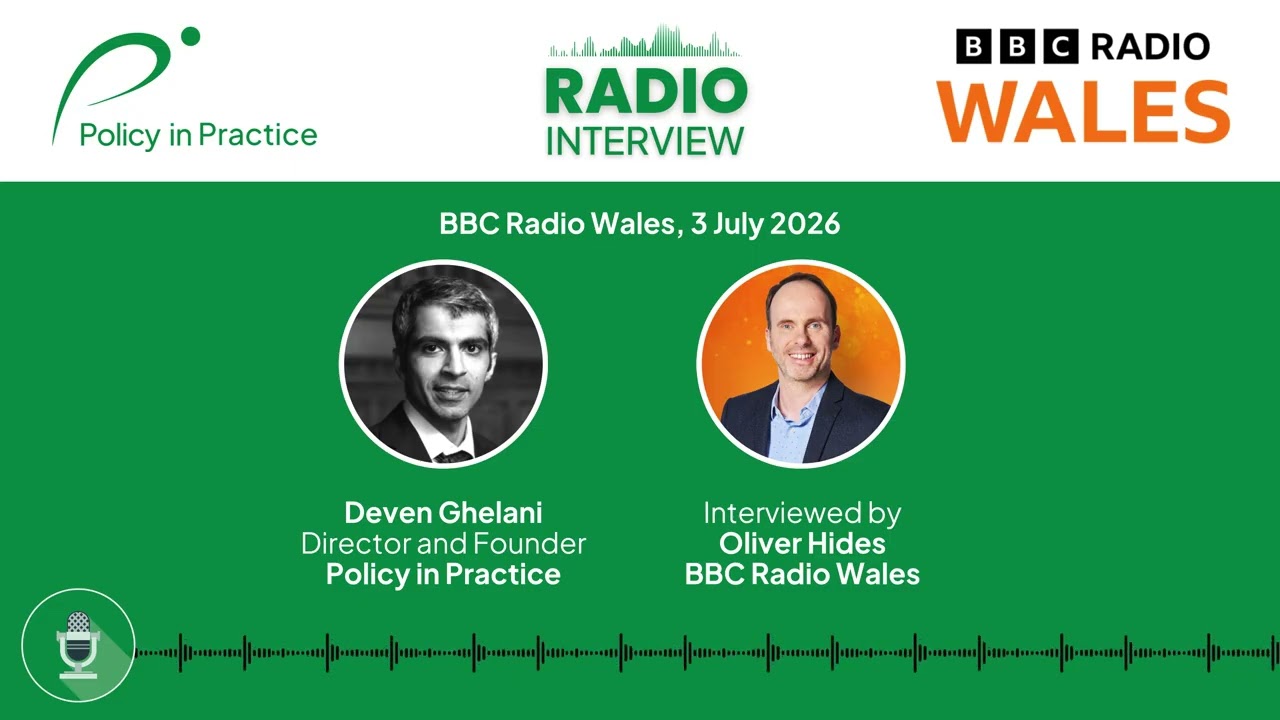 BBC Radio Wales: Can we lower the welfare bill without driving up poverty?