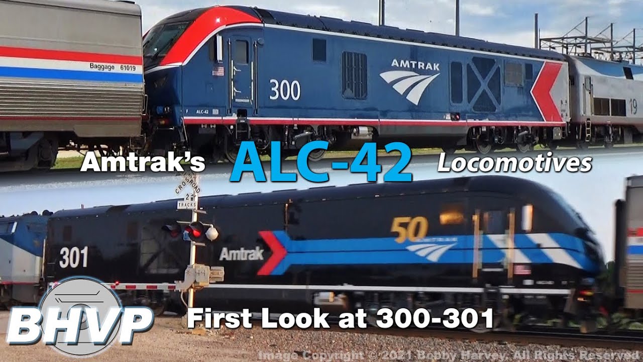 First Look at Amtrak's ALC-42 Diesels on the California Zephyr, Ottumwa, IA Summer 2021
