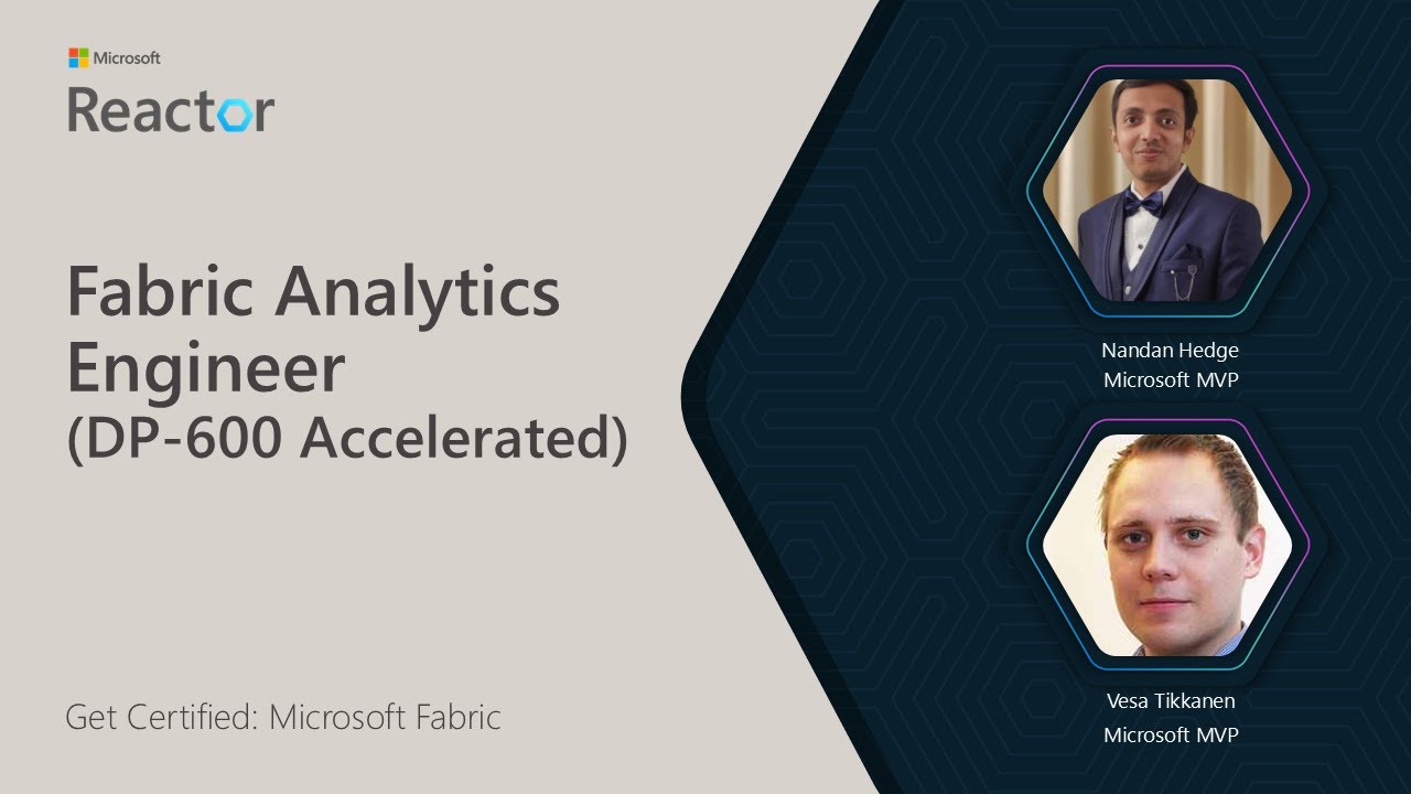Get Certified: Fabric Analytics Engineer (DP-600 Accelerated)