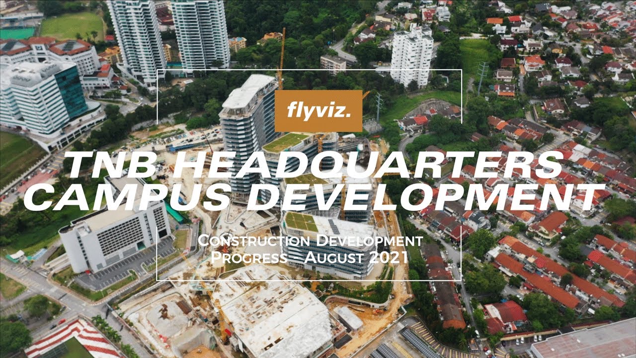 TNB HQ Development Progress [4K] - Bangsar, Kuala Lumpur