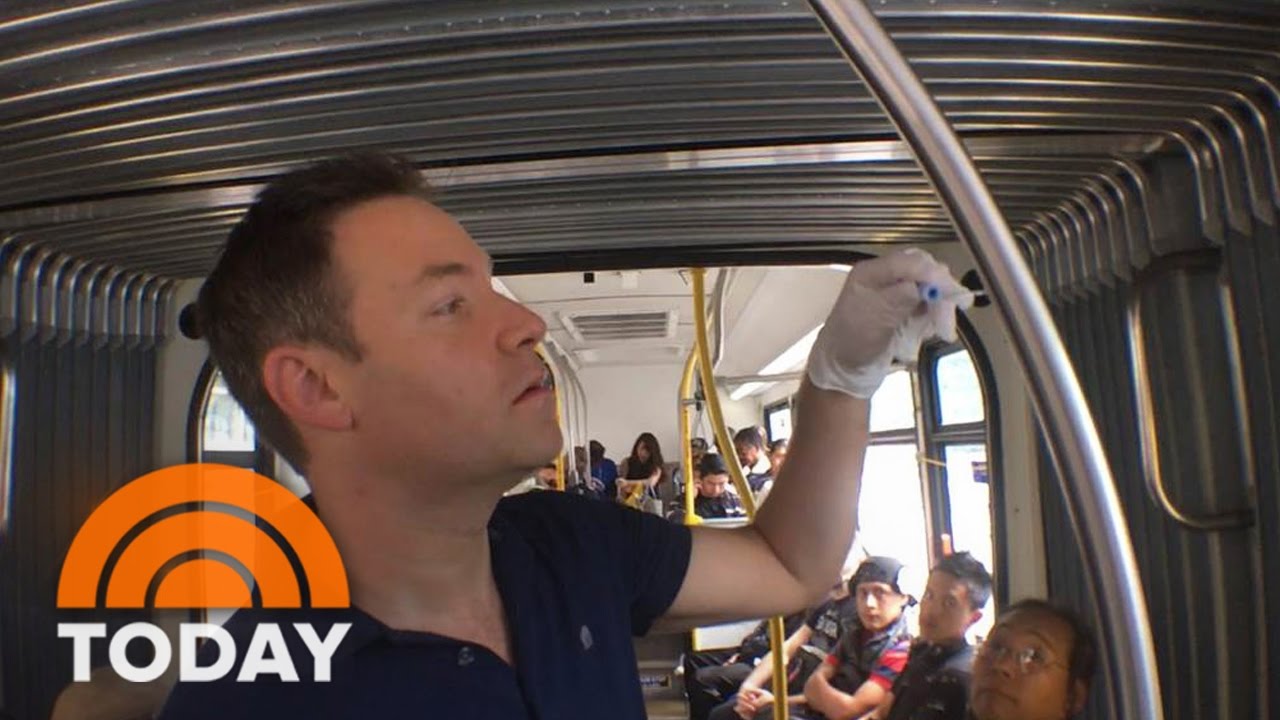 Germs In Subways, Taxis And Buses Of Big Cities Get Tested; The Results May Surprise You | TODAY