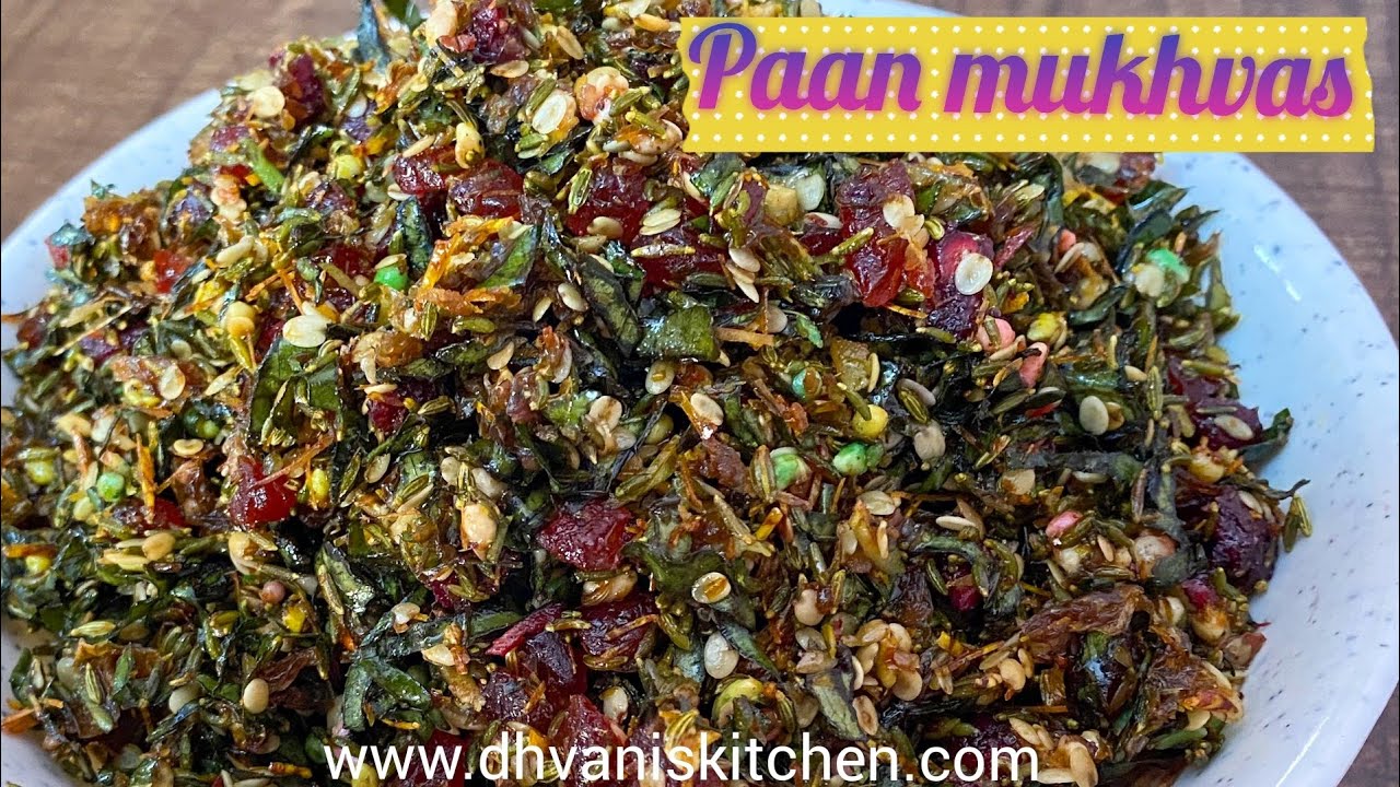 paan mukhwas recipe with exact measurements | Pan Mouth Freshener