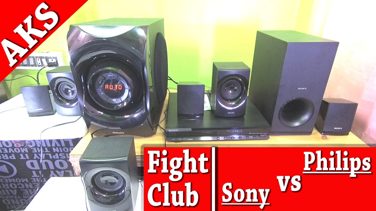 Sony TZ145 vs Philips SPA8000b Fight Club by AKS
