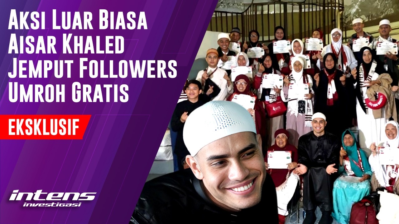 Aksi Mulia Aisar Khaled Umrohkan Folowers