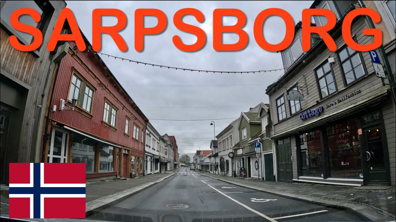 Sarpsborg, Norway / Driving Video