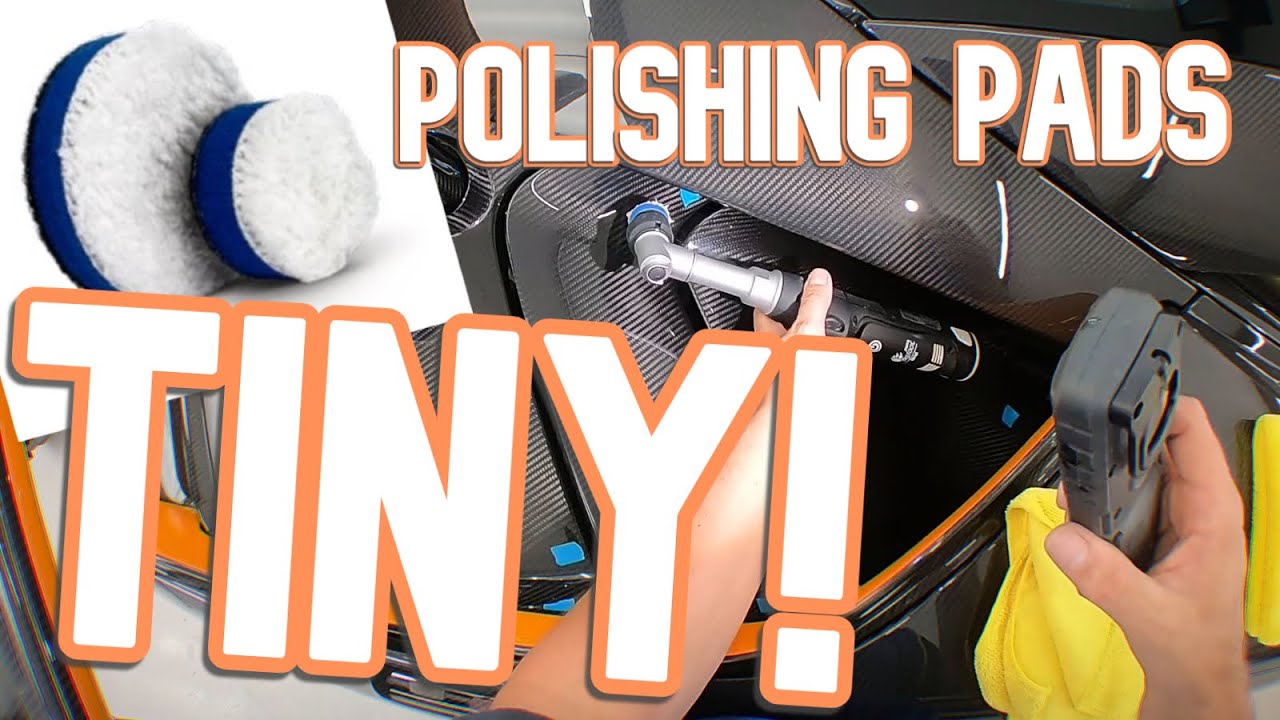 Part 2: Precision polishing with Lake Country mini pads vs McLaren Senna