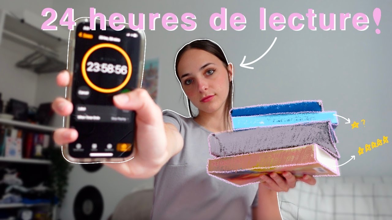Je lis pendant 24 heures ! (24 hour readathon no spoiler)