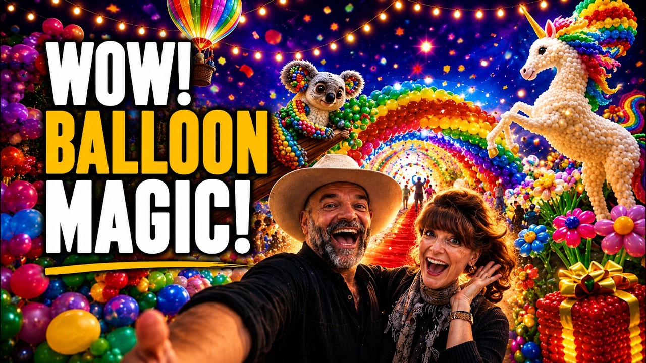 STEP iNSiDE THE WORLD OF BALLOON MAGiC / BALLOON STORY / MELBOURNE