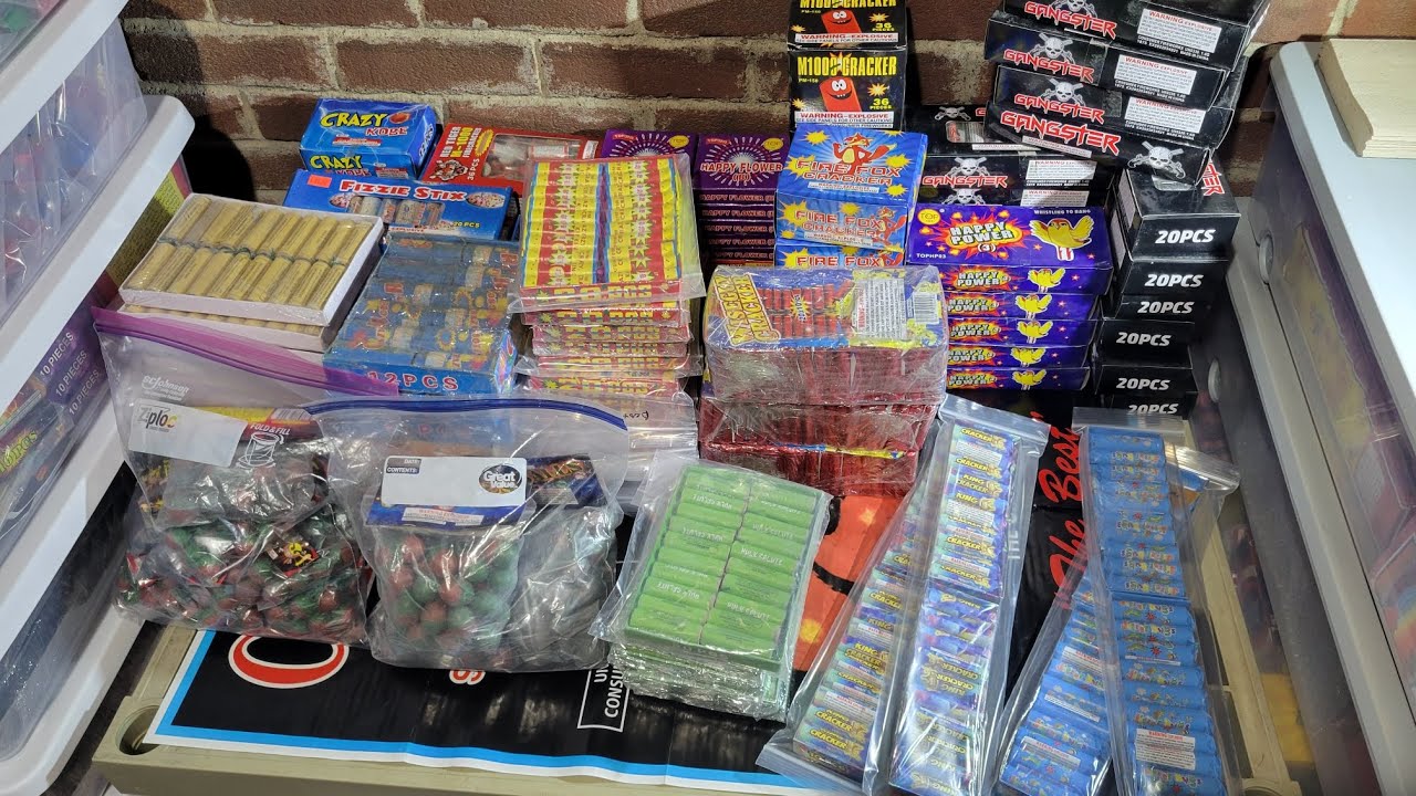 HUGE FIRECRACKER STASH VIDEO Pt. 1 for 2025