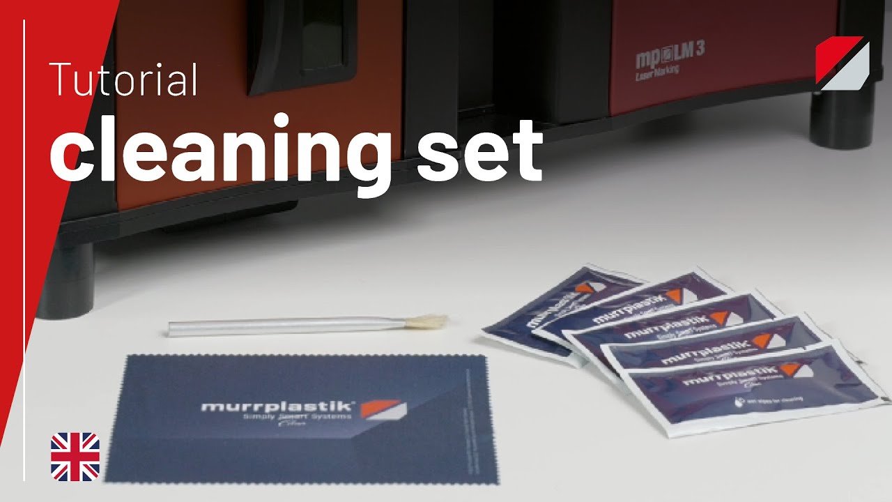 How to use the murrplastik cleaning set