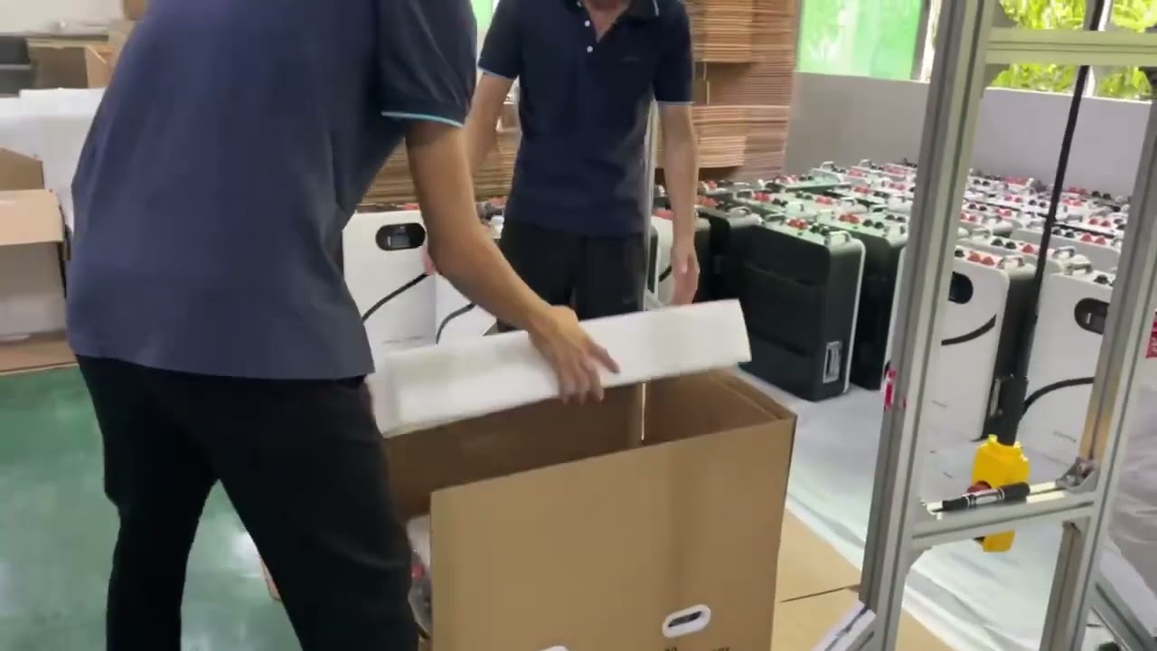 Powerwall energy storage battery packing