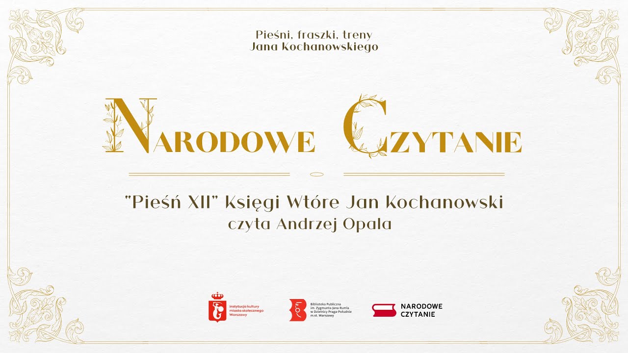 Narodowe czytanie 2025 - Andrzej Opala czyta 