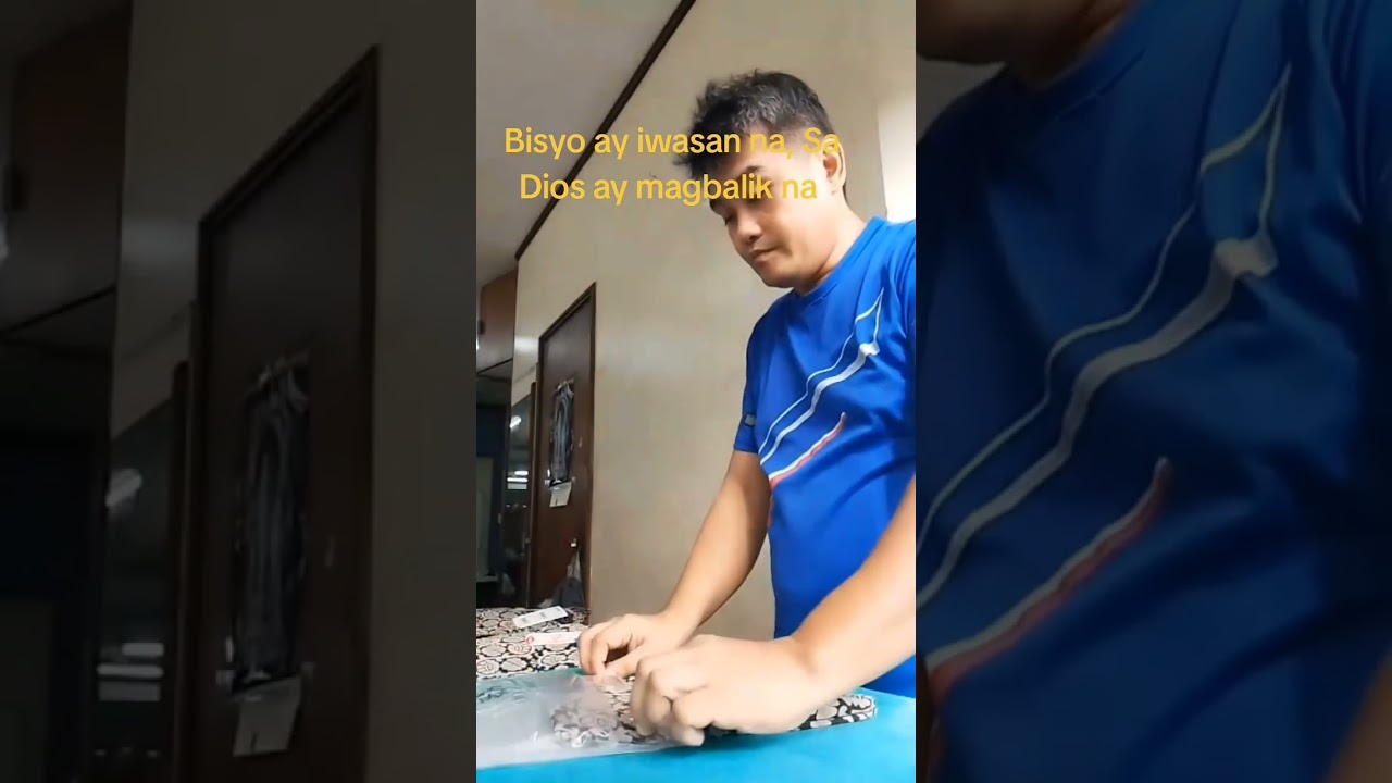 Bisyo ay iwasan sa Dios ay magbalik 
