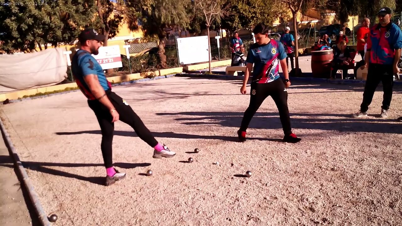 provinciales 1ª cat. semifinal dupletas cp las delicias vs cp las delicias
