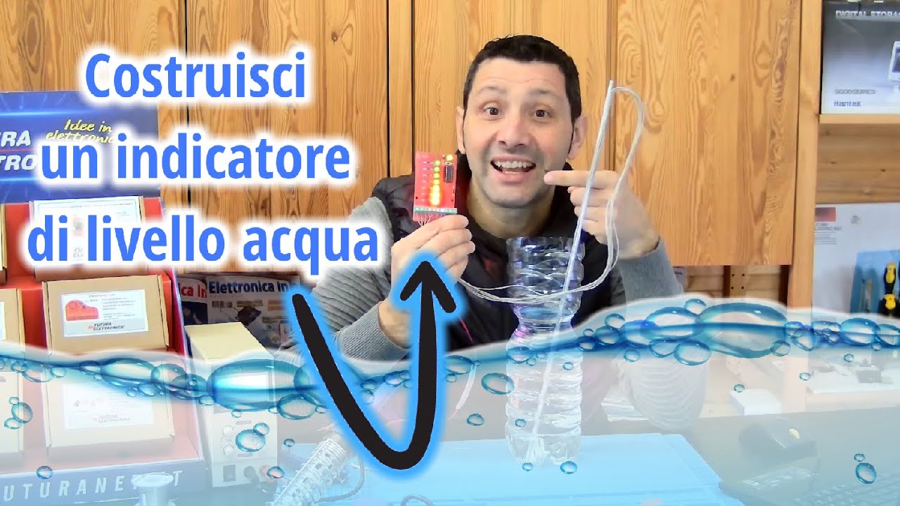 Come realizzare un sensore di livello acqua per cisterne in pochi passi