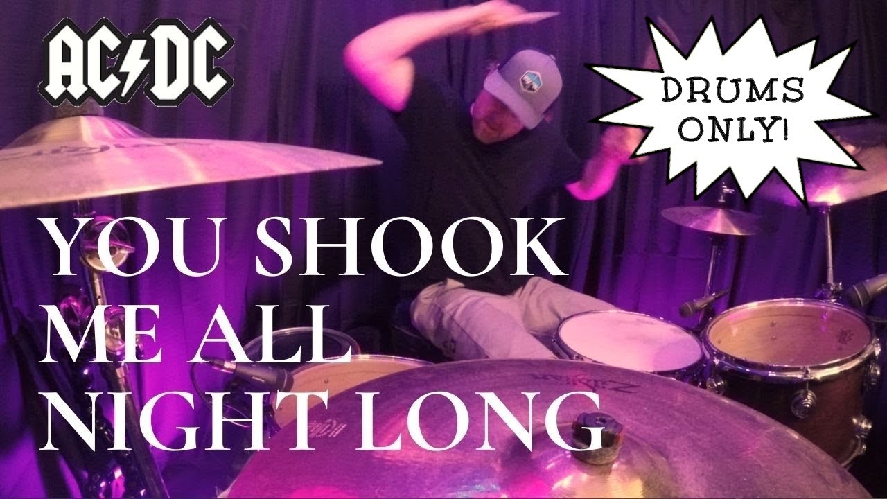 You Shook Me All Night Long - AC/DC | DRUMS ONLY