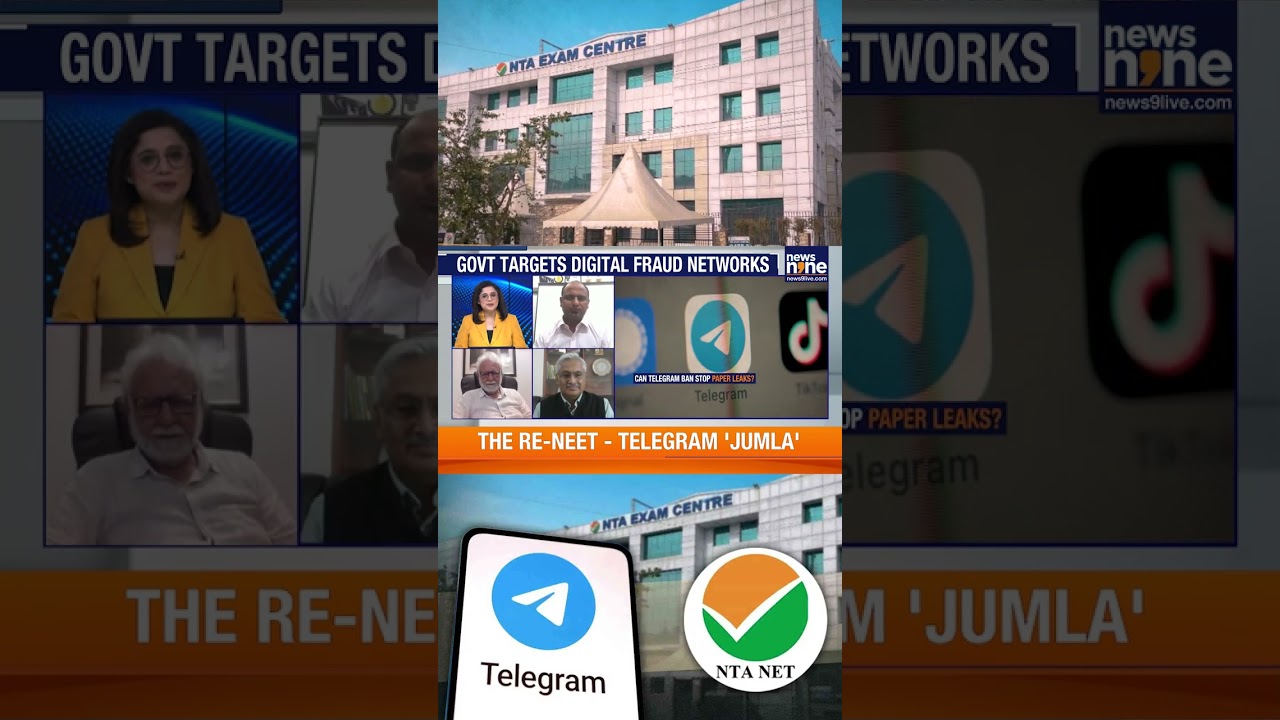 NEET Re-Test: Will Telegram Ban Stop Paper Leaks Or Hide A Bigger Problem? | News9
