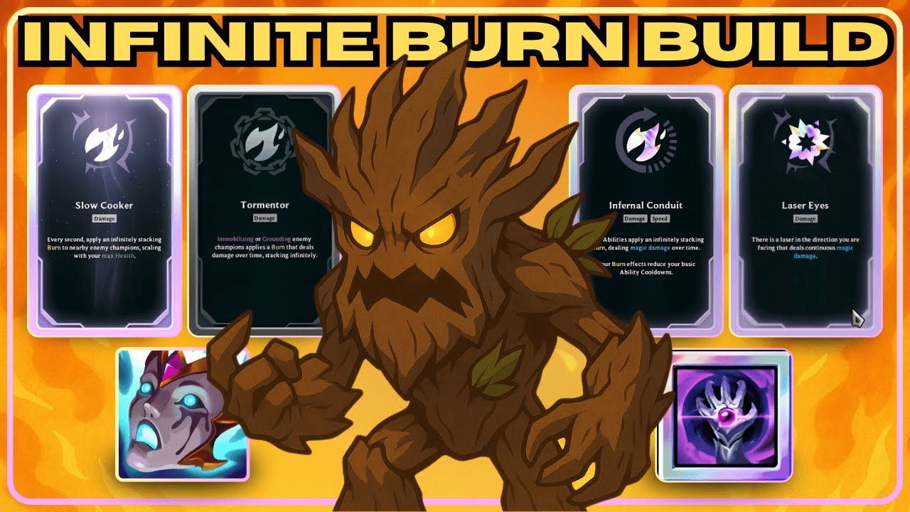 We High Rolled THREE Burn Augments on Maokai!