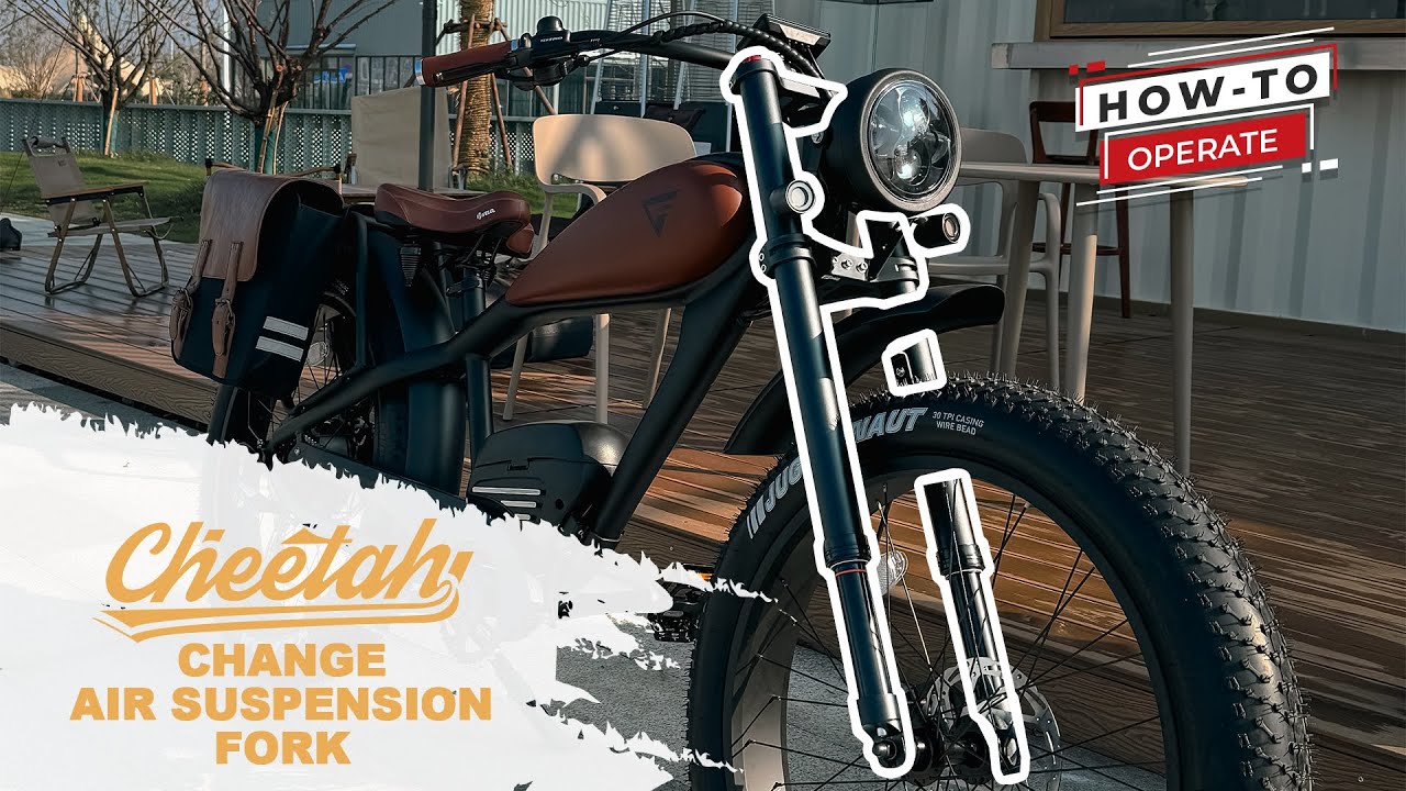How to install air suspension fork on Cheetah/Cheetah Plus