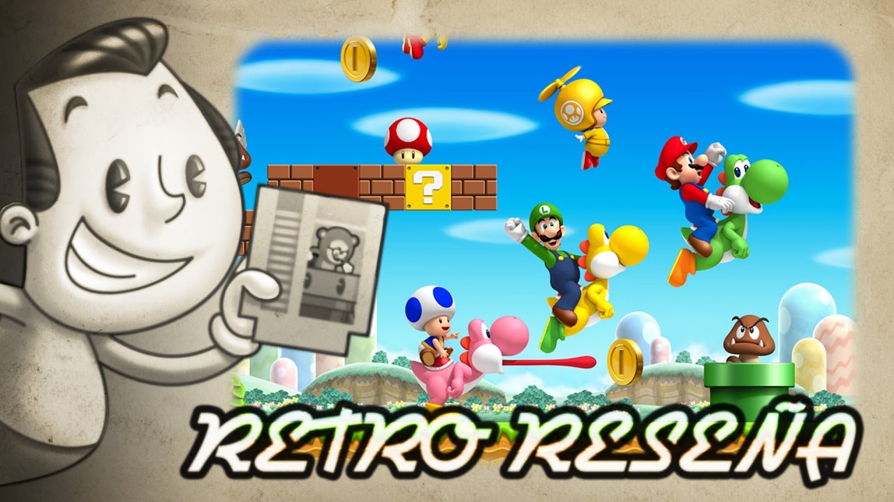 New Super Mario Bros. Wii - Retro Reseña