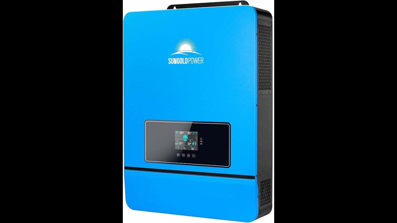 Review: SUNGOLDPOWER 10kW Solar Inverter – 48V, Pure Sine Wave & WiFi!