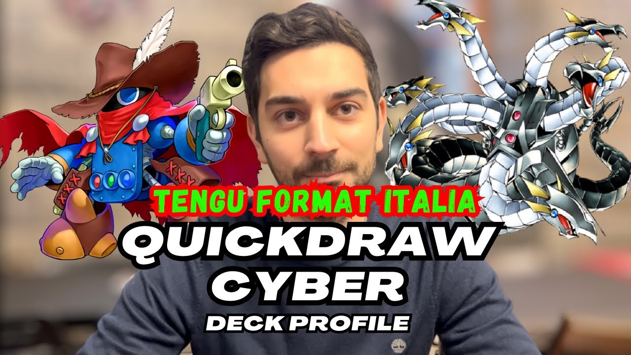 YU-GI-OH! Tengu Format Italia Top 4 Deck Profile Quickdraw Cyber by (Davide G) Local Rome