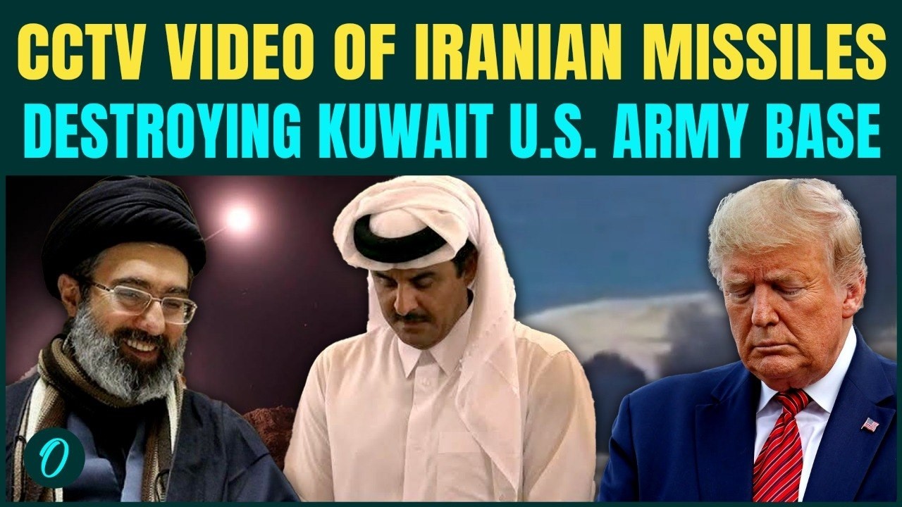 CHILLING CCTV: Iranian Revenge Strikes POUND Kuwait After U.S. Strikes, Missile Attack Videos Out