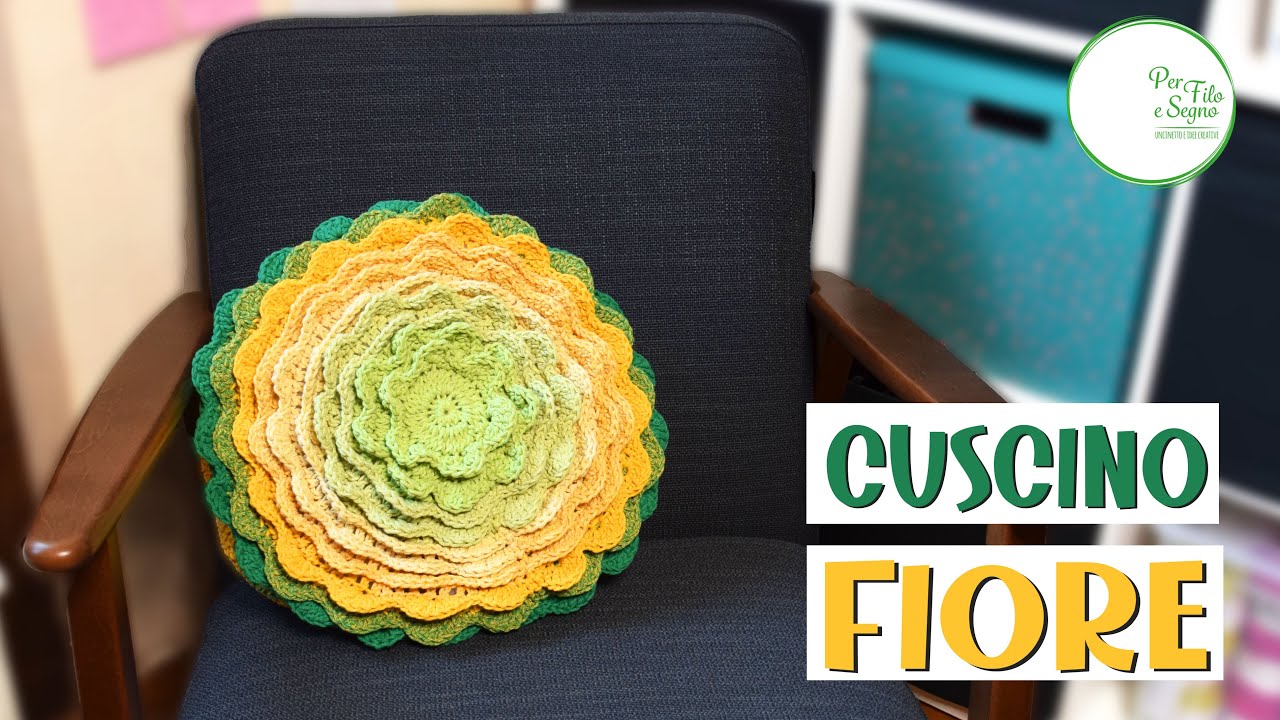 Tutorial - Cuscino Fiore 🌸