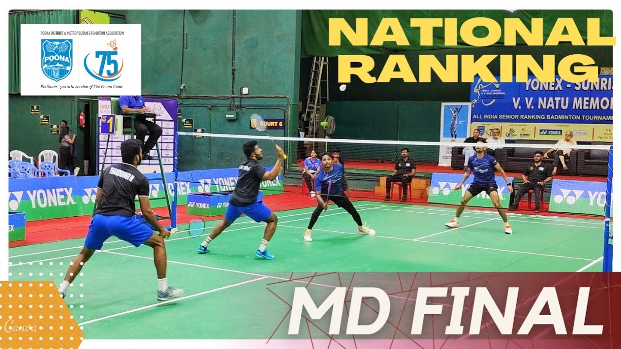 PRAKASH RAJ/HEMANAGENDRA VS GOUSE SHAIK/ELANGO:VV NATU MEMORIAL ALL INDIA SENIOR RANKING PUNE 2023