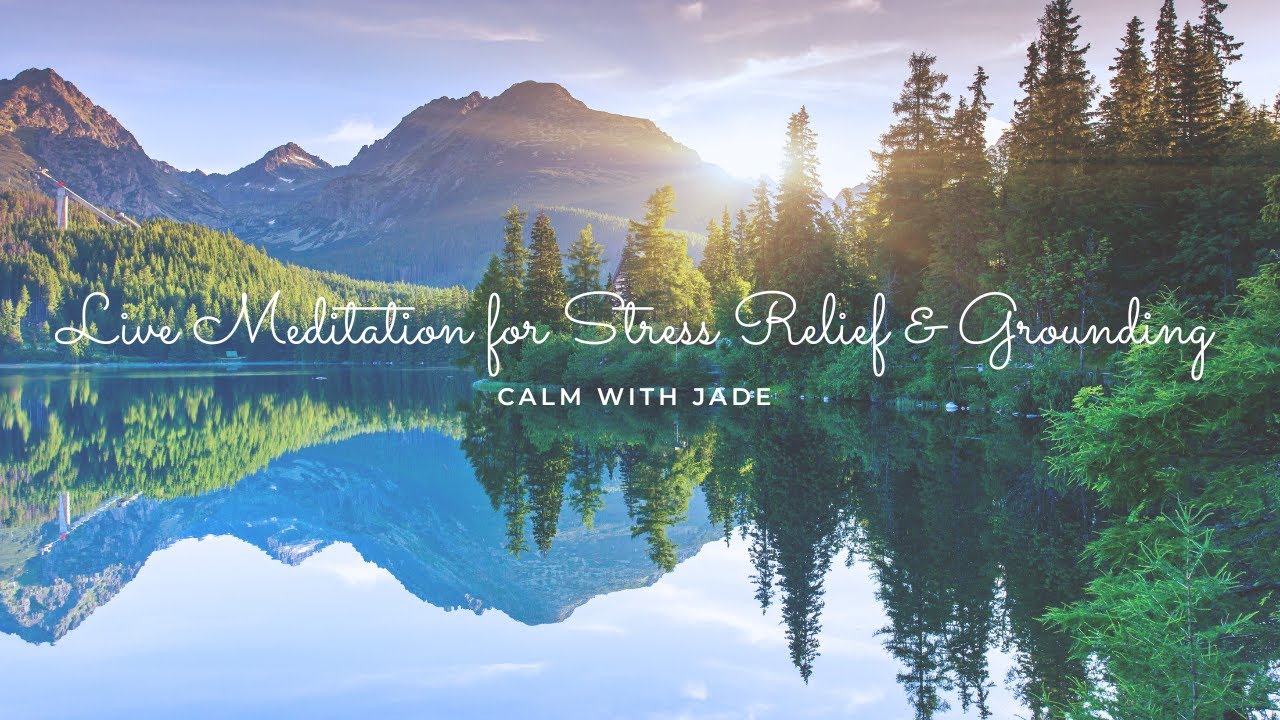 Live Nervous System Reset | Gentle Night Meditation | Calm With Jade