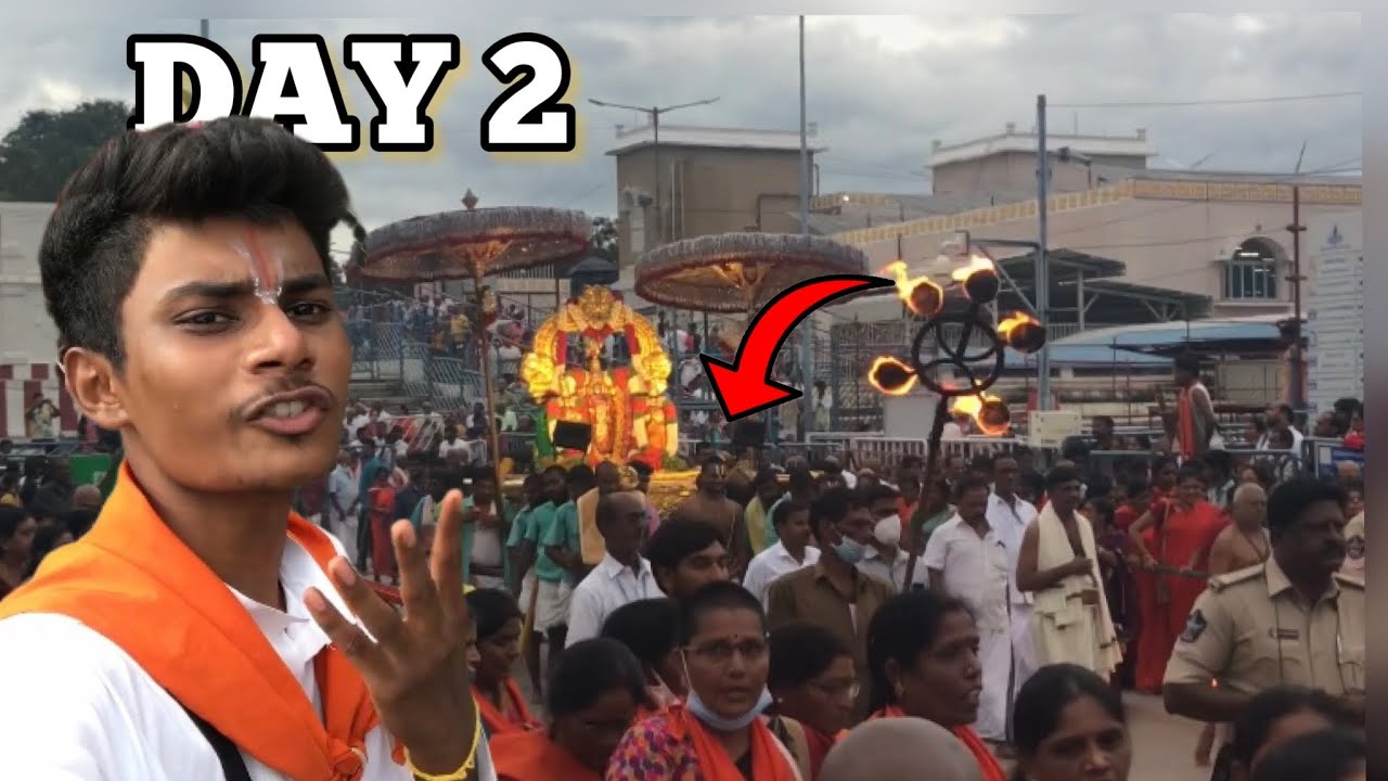 Srivari seva day 2 | palkhi seva and seva at ATC Circle