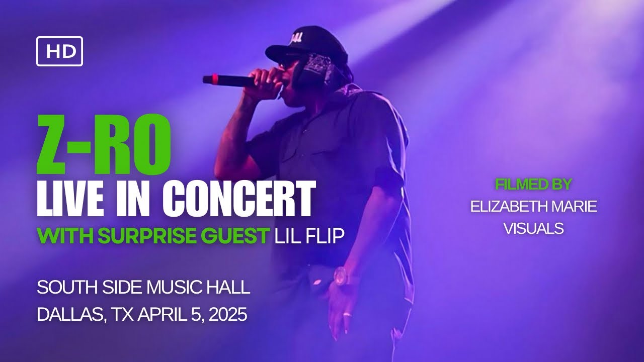 Z-Ro: Live at South Side Music Hall, Dallas 2025 | Full Concert (HD)