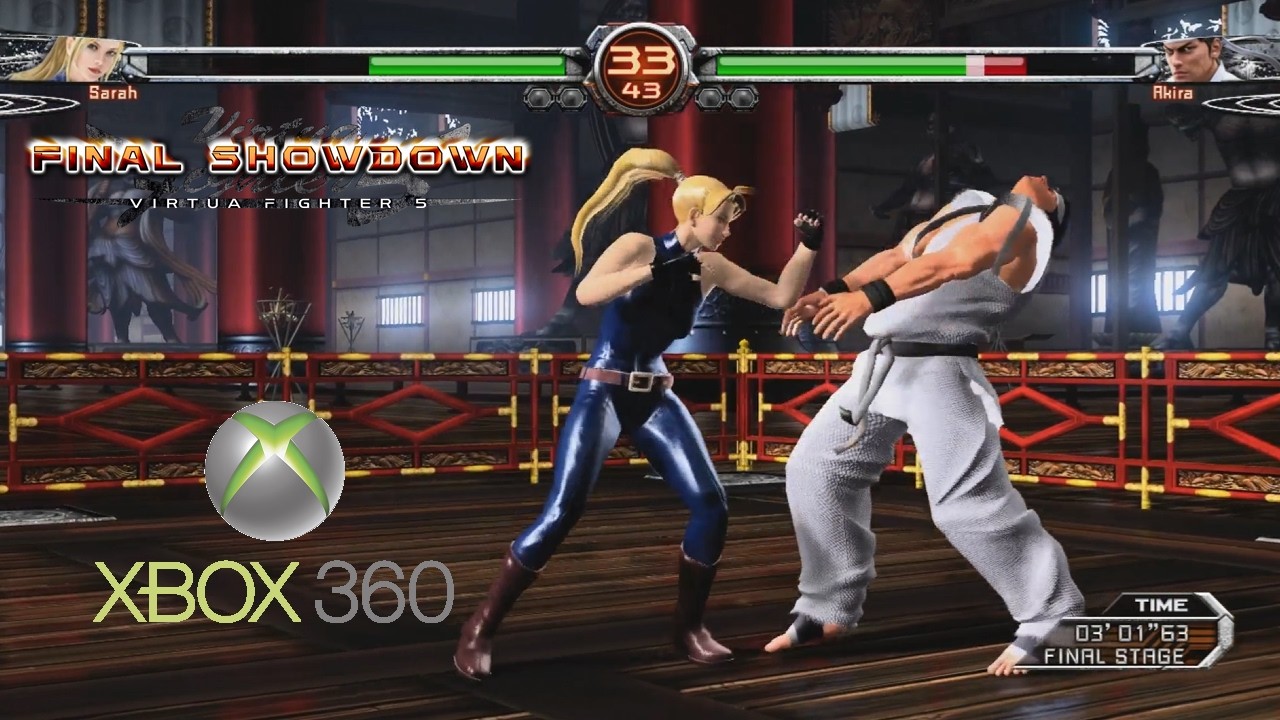 Прохождение Virtua Fighter 5 Final Showdown (Xbox 360) (1CC)