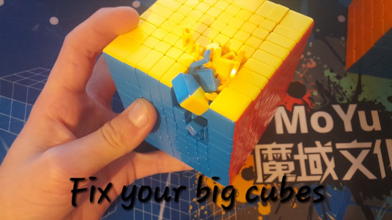 How to fix your big cubes. (5x5) #fyp