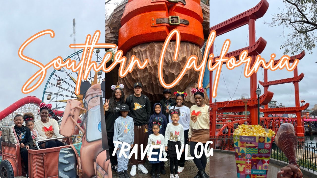 🚗TRAVEL VLOG • SOUTHERN CALIFORNIA FAMILY VACAY • DISNEYLAND•SEAWOLRD OLD PIONT LOMA LIGHTHOUSE