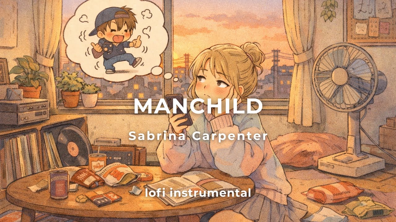 Manchild - Sabrina Carpenter [lofi instrumental by CloudMelody]