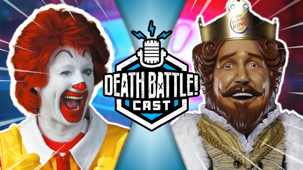 Ronald McDonald vs Burger King!  Who Would Win?  | DEATH BATTLE Cast