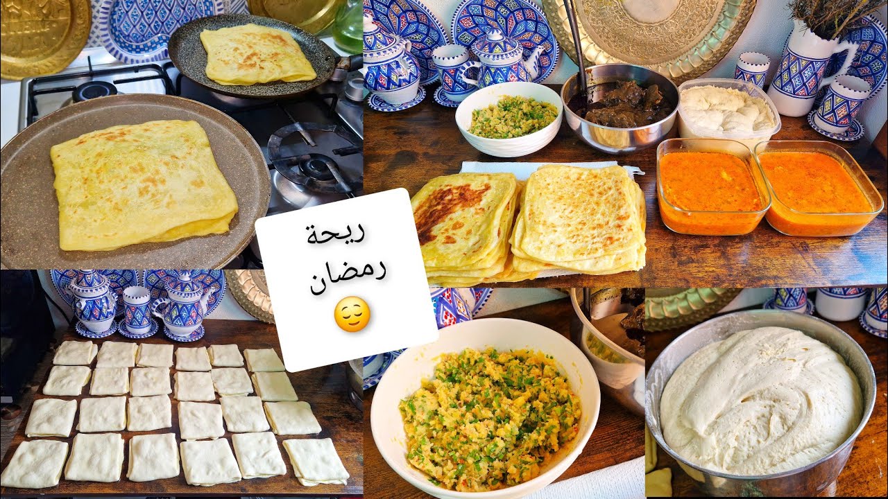 ريحة رمضان بدات تفوح وصفات متنوعة تسهل عليكم وسط الأسبوع خاصة للصايمين واللي يخدمو والي يقراو