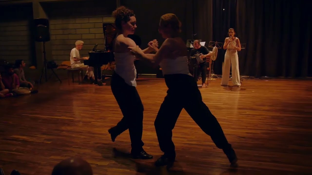 Breath of Tango 7 - Cuesta Abajo / Sigrid, Maria, Sandra, Pablo & Pablo @12th Auroville Festival