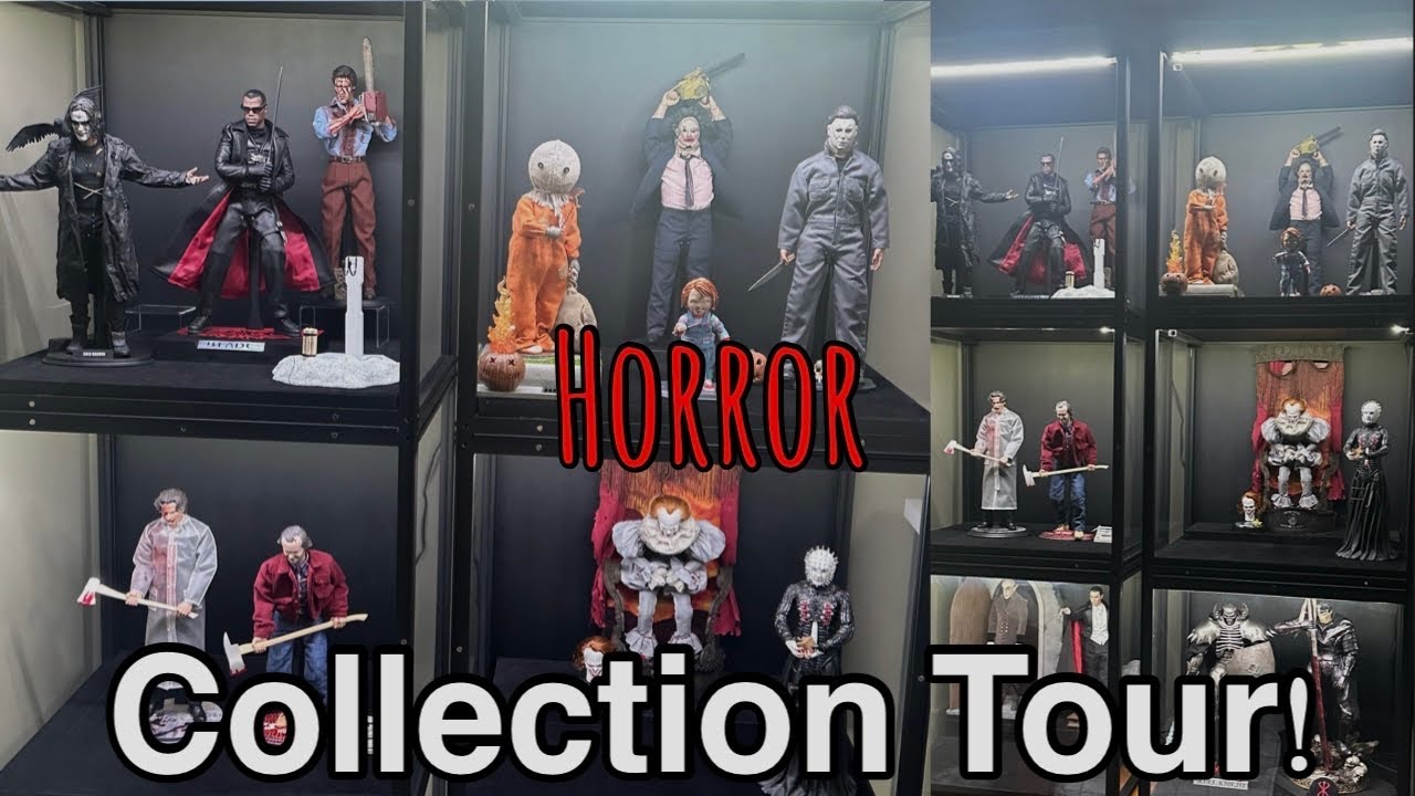 Экскурсия по коллекции ужасов! Hot Toys, Sideshow, InArt, Threezero, Kaustic Plastik и другие!