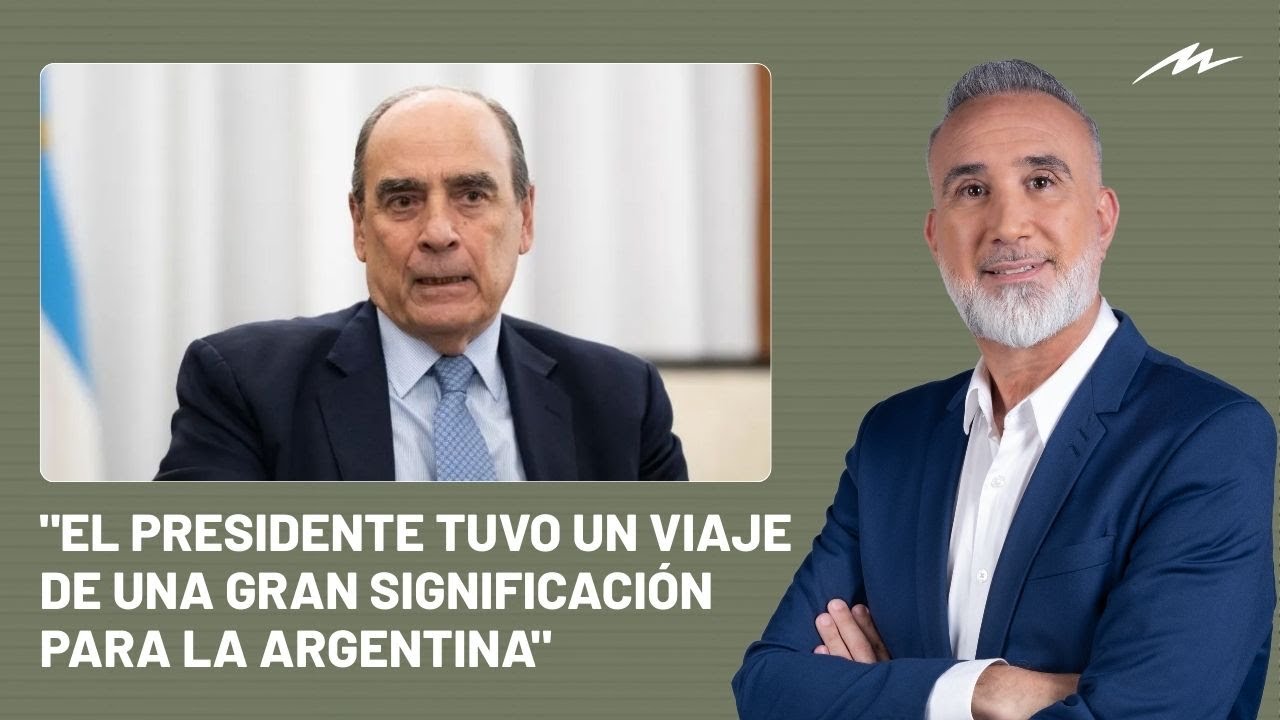 Guillermo Francos, sobre el encuentro de Javier Milei con Donald Trump