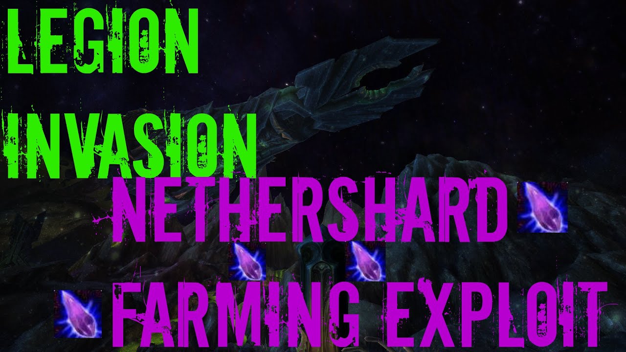 LEGION INVASIONS | INFINITE NETHERSHARD FARM