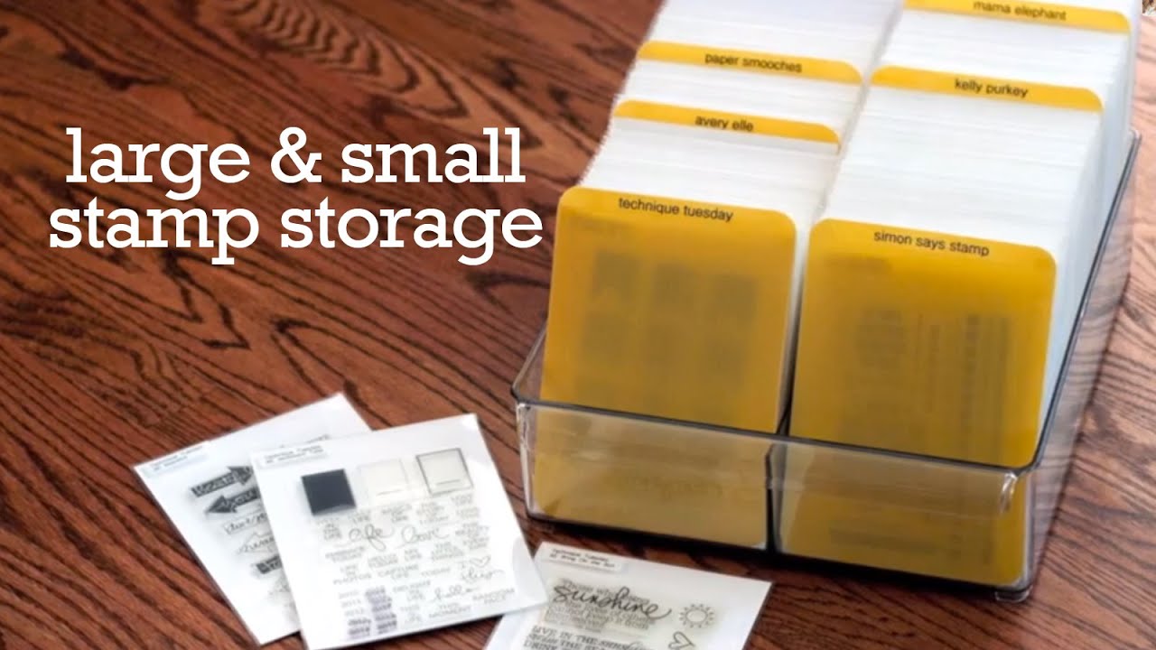 Stamp Storage: Large and Small Stamps