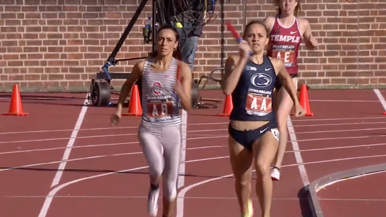 Final Lap Fireworks In Penn Relays SMR Championship