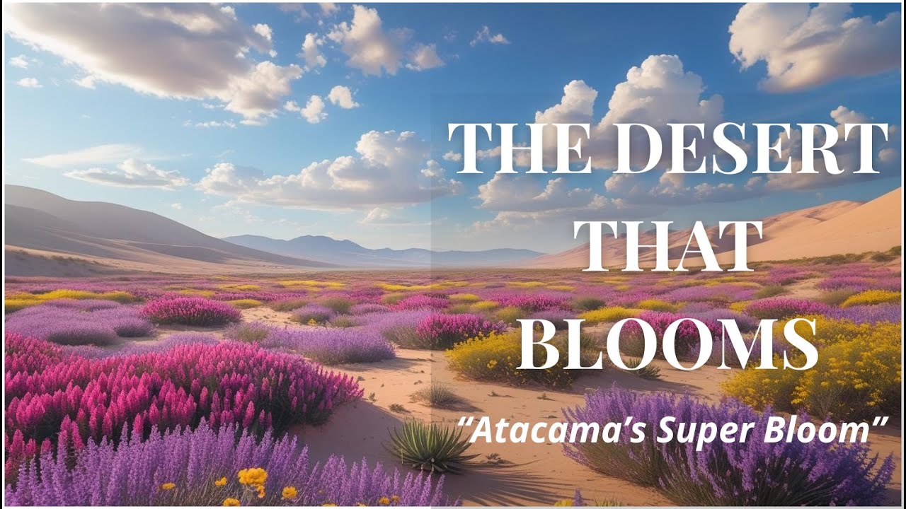 &ldquo;The Desert That Blooms &ndash; Atacama&rsquo;s Rare Super Bloom&rdquo;