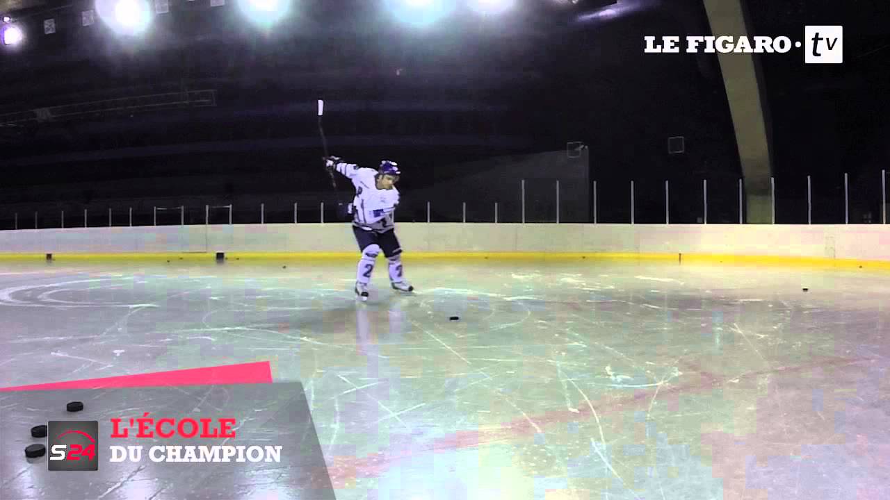 L'École du Champion #2 : le slapshot, tir de hockey 