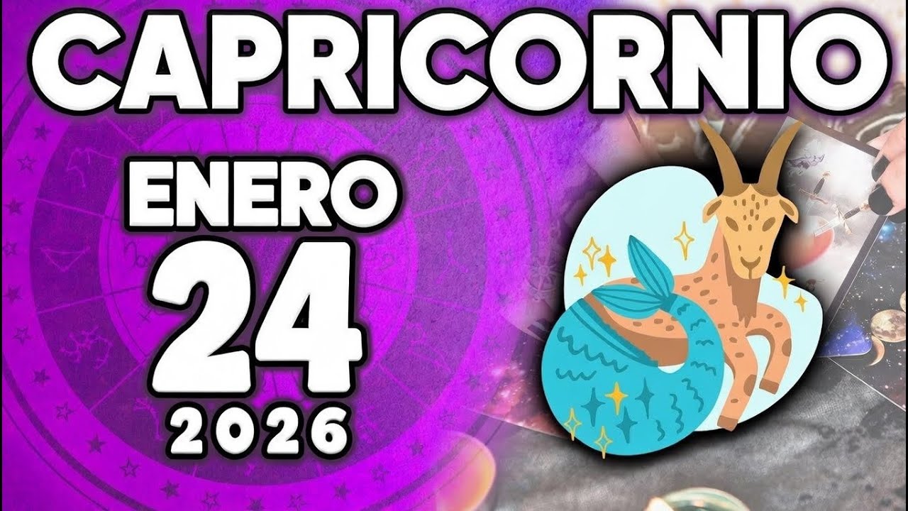 Capricornio ♑ 😱ESTO PODRÍA💪 CAMBIAR TU VIDA🏆 24 DE ENERO DE 2026🔮